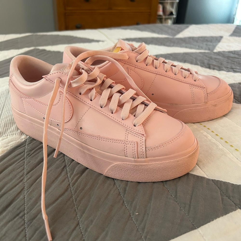 Nike Total Pink Women's Platform Sneakers
